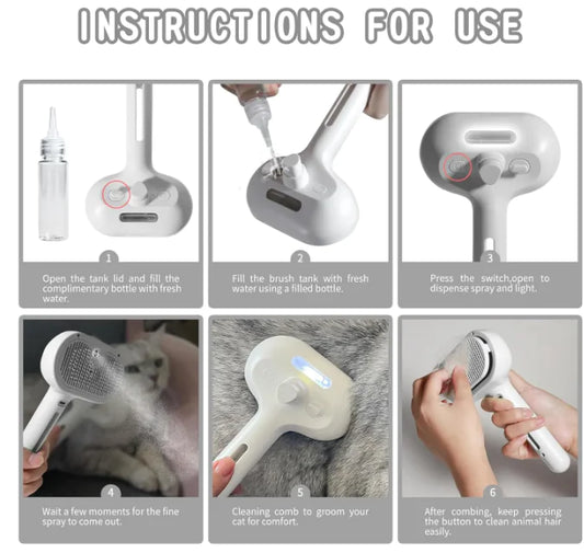 Furvera™ Spray Groom Brush