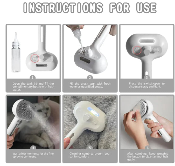 Furvera™ Spray Groom Brush